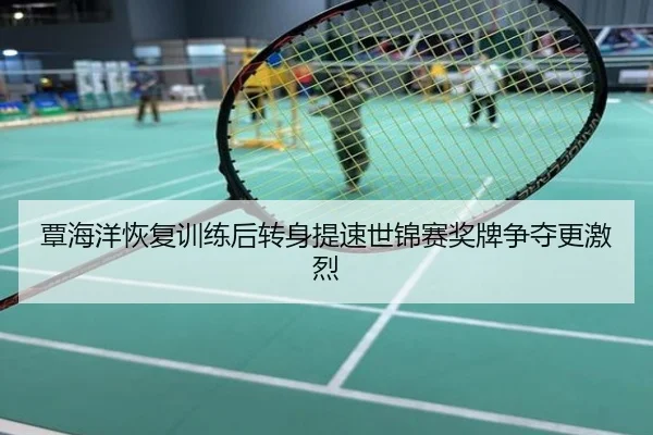 覃海洋恢复训练后转身提速世锦赛奖牌争夺更激烈